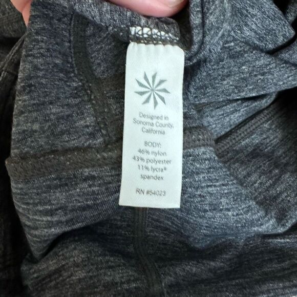 Athleta Straight Up Yoga Pants Flare Leggings Heather Gray XXS - Picture 4 of 5